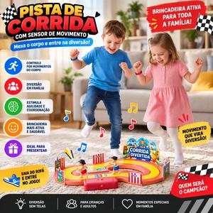 Race Motion Challenge – Jogo de Corrida Interativo com Sensor de Movimento