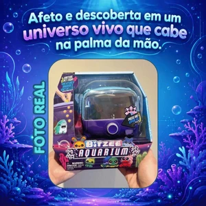 Brinquedo Bichinho Pet Interativo Virtual Aquario Bitzee