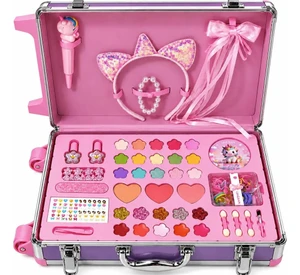 Maleta Mágica Love Rain – Kit Infantil de Beleza e Acessórios